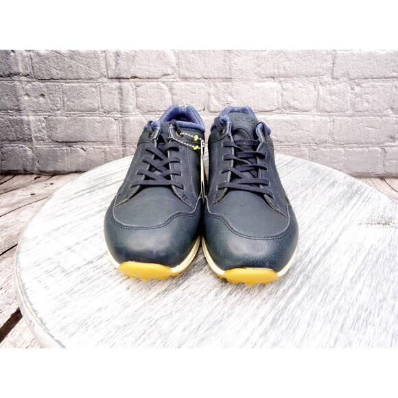 Ecco Golf Shoes Street Retro Blue Women 8 Spikeless Used No Box - Picture 10 of 13